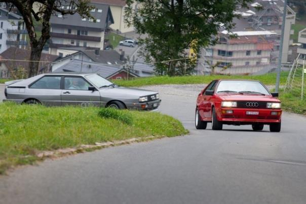 Jubiläumsfeier anlässlich 40 Jahre Audi quattro in Partnerdestination Andermatt 